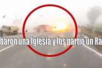 (Vídeo) Rayo Mata ladrones después de robar iglesia. ¿Castigo de Dios?