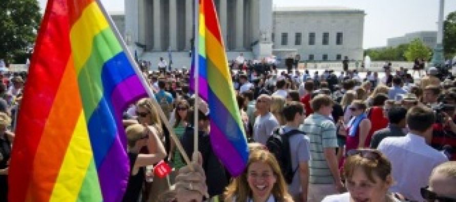 América celebra la aprobación del matrimonio homosexual en todo EE.UU.