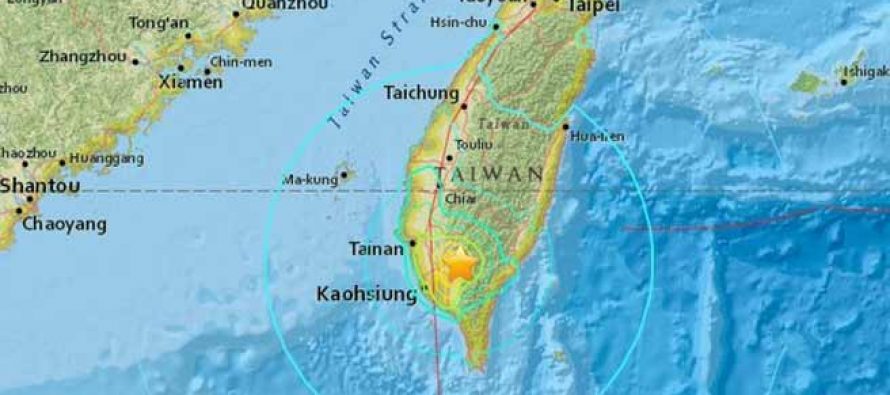 Terremoto de magnitud 7,2 sacude Taiwán