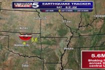 Un terremoto de 5,6 grados Richter sacude el estado de Oklahoma