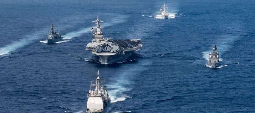 Tres portaaviones de EE.UU. y sus grupos de ataque se reunirán en la península coreana