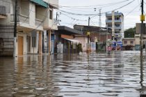 Milagro inundado por las fuertes lluvias invernales