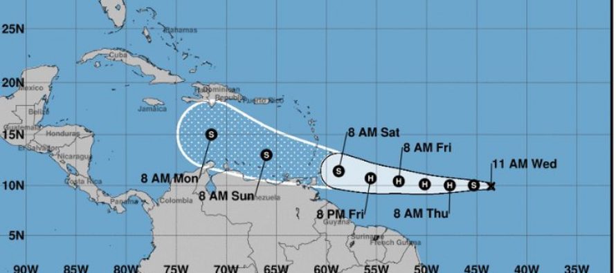 Se formó la tormenta tropical Gonzalo en el Océano Atlántico: podría convertirse en huracán este jueves