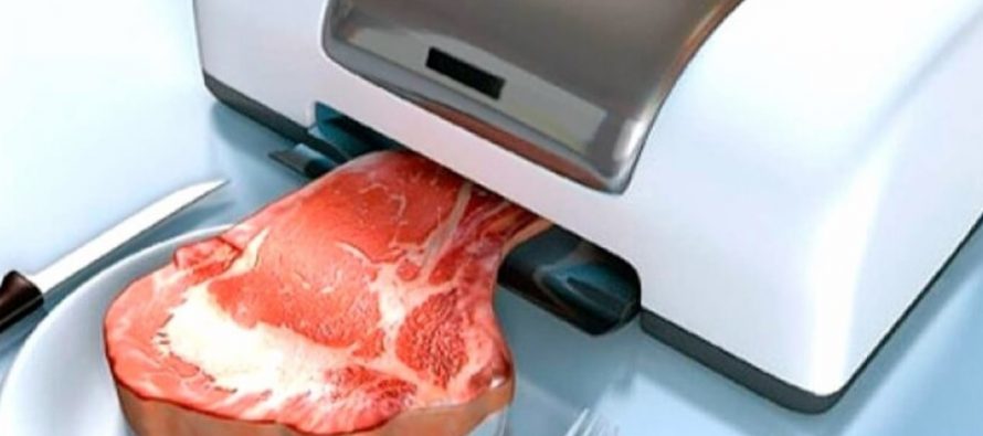 Crean el primer filete «de carne» vegano impreso en 3D del mundo