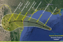 La tormenta tropical Hanna se forma en el Golfo de México