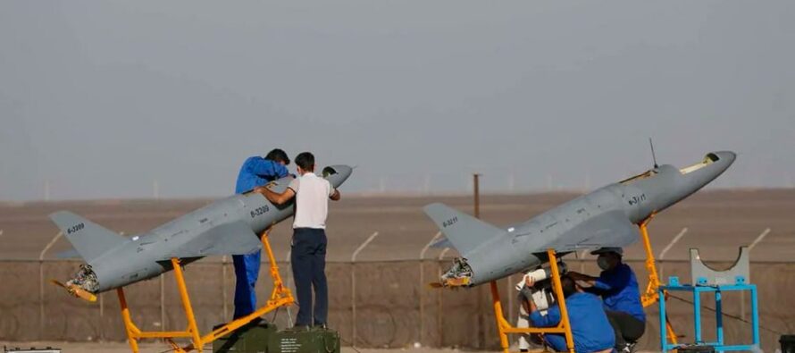 Irán diseñó y construyó un dron suicida especialmente diseñado para atacar a Israel