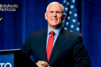 “Dios no ha terminado con Estados Unidos”, dijo Mike Pence al anunciar su candidatura a la presidencia.